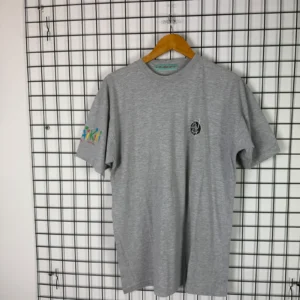 Lagoon Koszulka Szara z Nadrukiem XXL Vintage Streetwear - zdjęcie 3