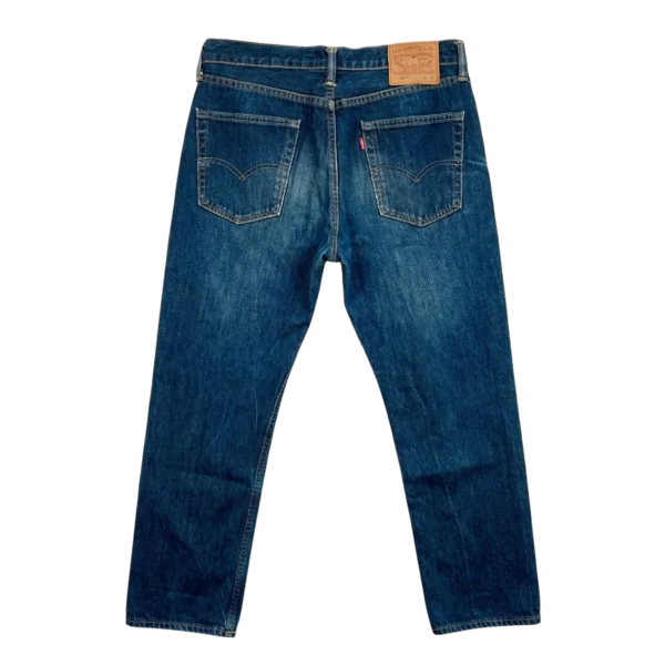 Levi's Spodnie Jeansy Granatowe XL Vintage Streetwear - widok ogólny przód vintage