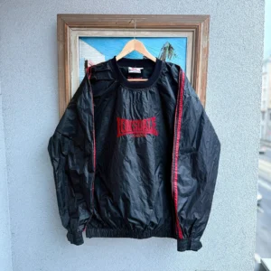 Lonsdale Bluza Czarna XXL Vintage Streetwear Retro - zdjęcie 2