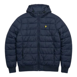 Lyle & Scott Kurtka Puchowa Zimowa L Vintage Streetwear - widok ogólny przód vintage