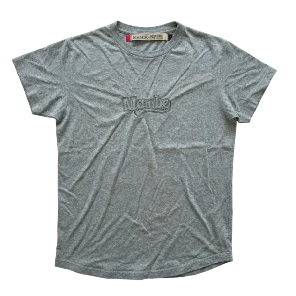 Mambo Koszulka Szara Retro L Vintage Streetwear - widok ogólny przód vintage