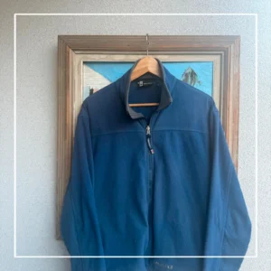 Marmot Bluza Polarowa Granatowa L Vintage Streetwear - zdjęcie 3