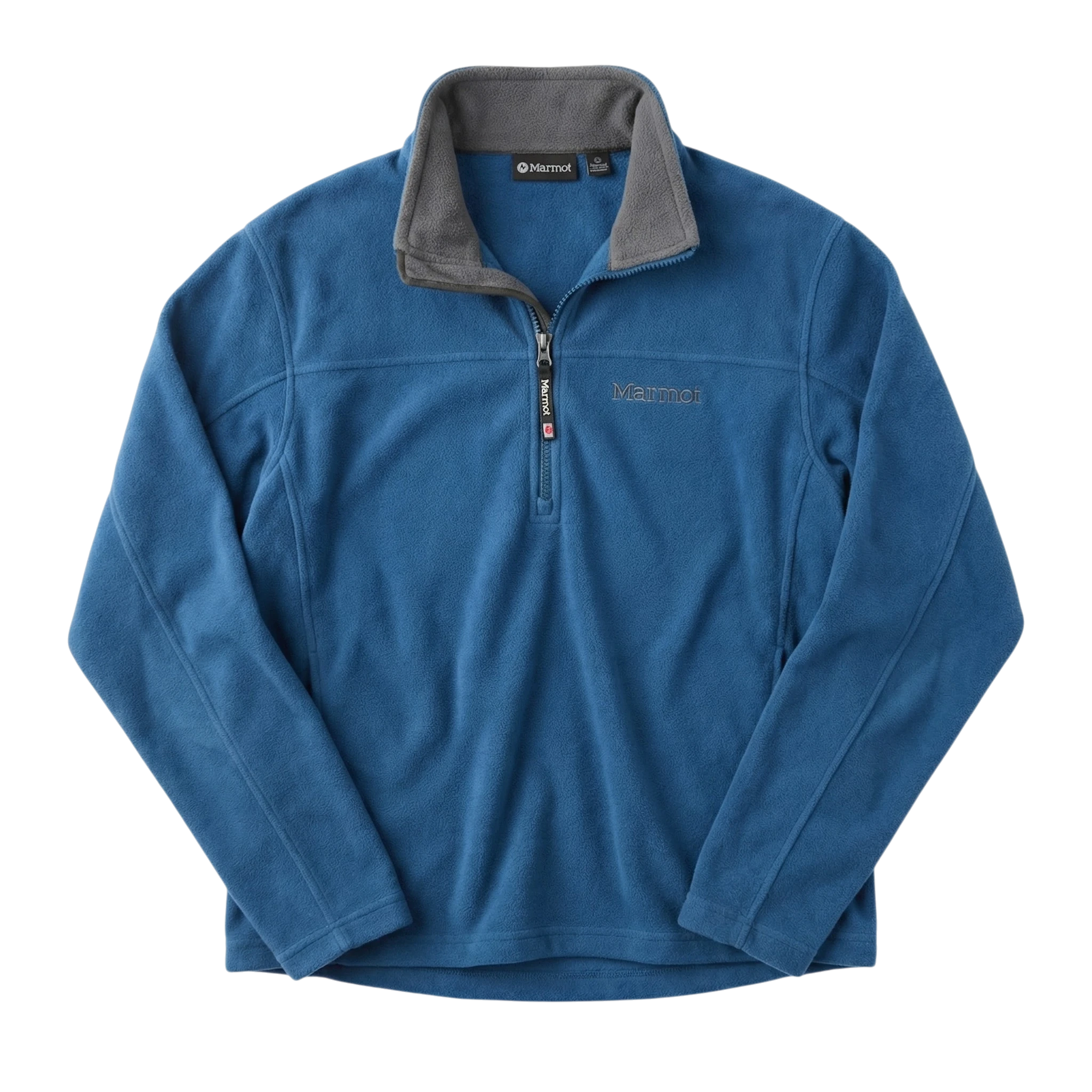 Marmot Bluza Polarowa Granatowa L Vintage Streetwear - widok ogólny przód vintage