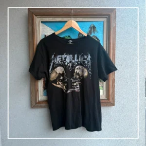 Metallica Koszulka Nadruk L Vintage Streetwear Retro - zdjęcie 2