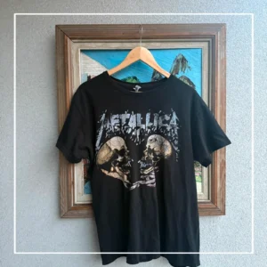 Metallica Koszulka Nadruk L Vintage Streetwear Retro - zdjęcie 3