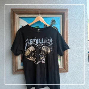 Metallica Koszulka Nadruk L Vintage Streetwear Retro - zdjęcie 4