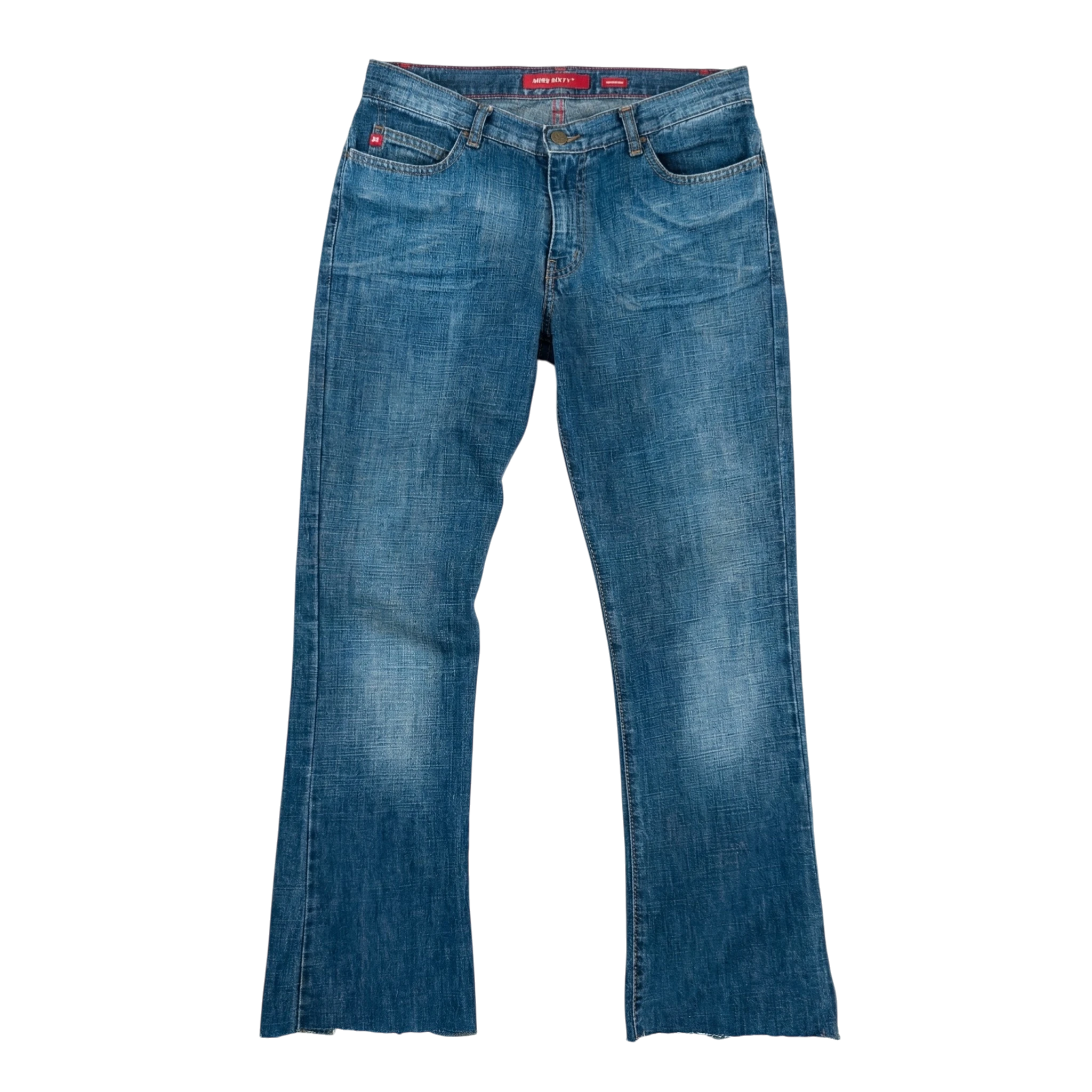 Miss Sixty Jeansy Bootcut XXXS Vintage Streetwear Retro - widok ogólny przód vintage