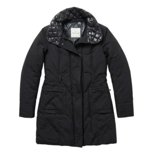 Moncler Kurtka Parka Puchowa M Vintage Streetwear Retro - widok ogólny przód vintage