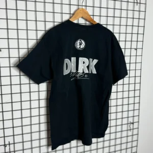 NBA Koszulka Dirk Nowitzki Portrait Tee XL Vintage Retro Streetwear - zdjęcie 3