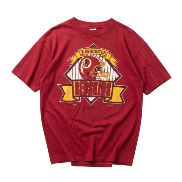 NFL Koszulka Red Skins 1993 Retro XXL Vintage Streetwear - widok ogólny przód vintage