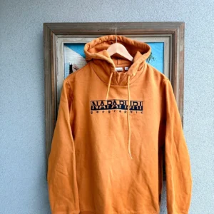 Napapijri Bluza z Kapturem Hoodie L Vintage Streetwear - zdjęcie 3