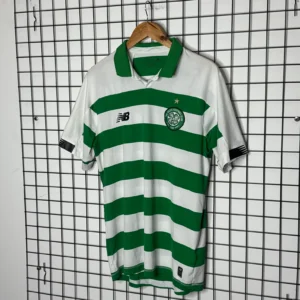 New Balance Koszulka Celtic w Paski L Vintage Streetwear - zdjęcie 3