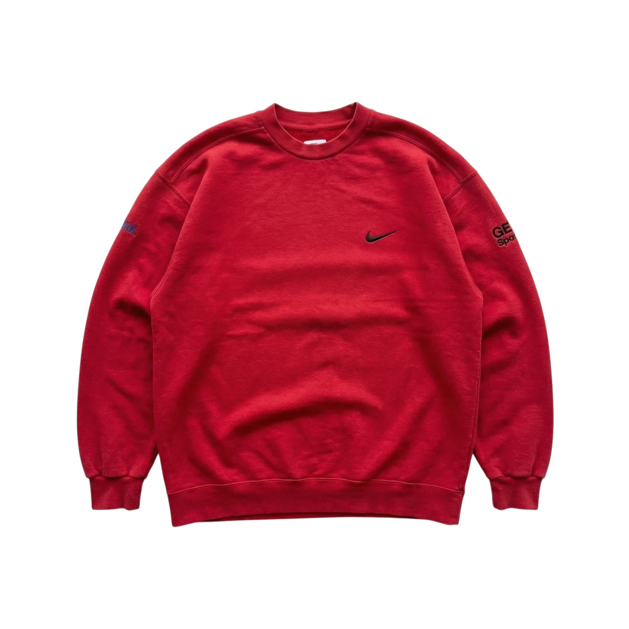 Nike Bluza Crewneck z Haftem XXL Vintage Streetwear - widok ogólny przód vintage