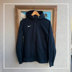 Nike Bluza Mini Swoosh Zapinana M Vintage Streetwear Retro - zdjęcie 2
