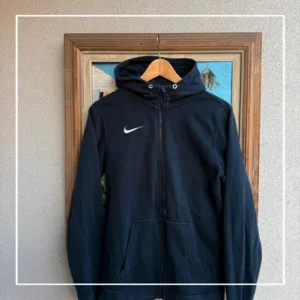 Nike Bluza Mini Swoosh Zapinana M Vintage Streetwear Retro - zdjęcie 3