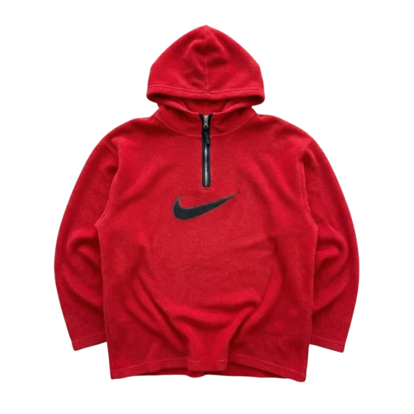 Nike Bluza Polarowa XL Vintage Retro Streetwear - widok ogólny przód vintage