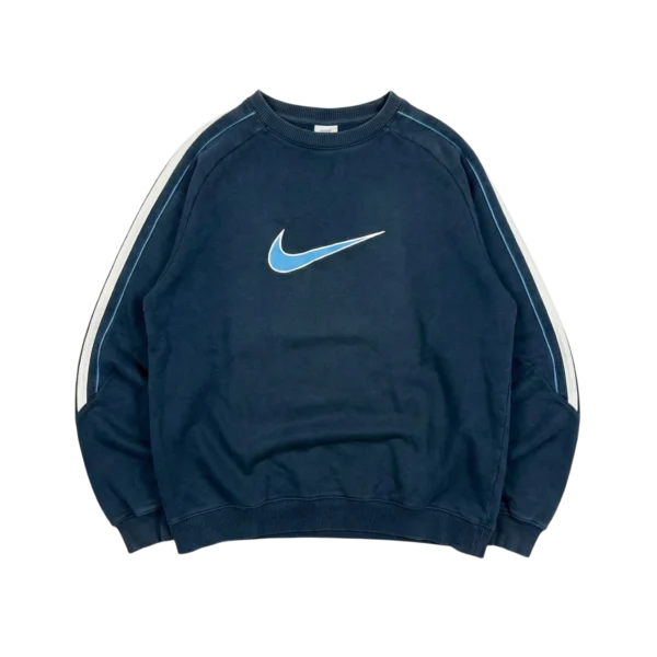 Nike Bluza Spellout Retro Streetwear XXL Vintage - widok ogólny przód vintage