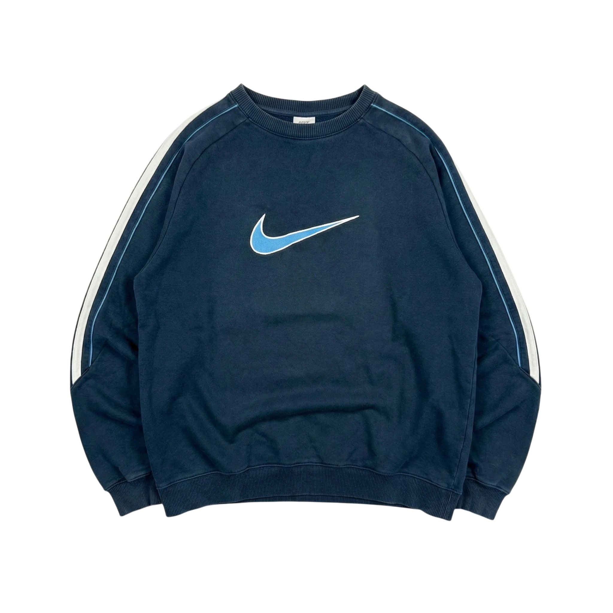 Nike Bluza Spellout Retro Streetwear XXL Vintage - widok ogólny przód vintage