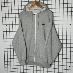 Nike Bluza Zapinana Big Swoosh XL Vintage Streetwear - zdjęcie 4