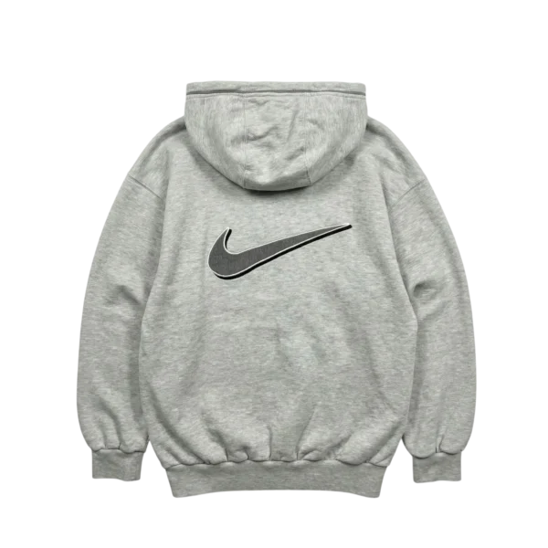 Nike Bluza Zapinana Big Swoosh XL Vintage Streetwear - widok ogólny przód vintage