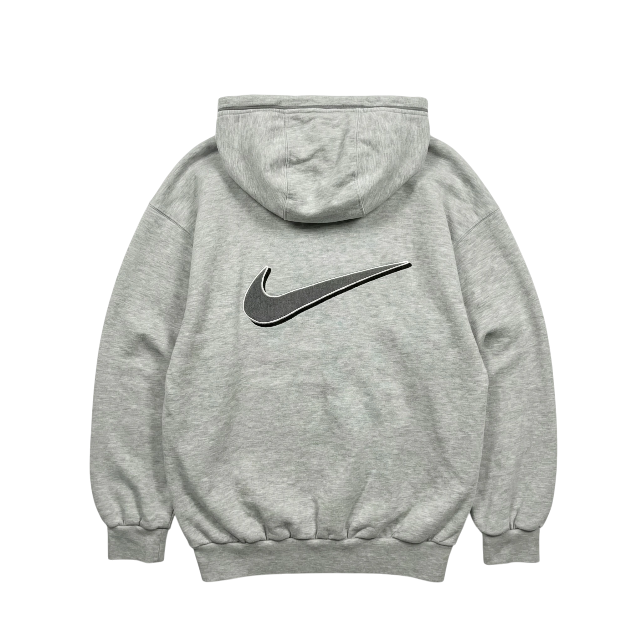 Nike Bluza Zapinana Big Swoosh XL Vintage Streetwear - widok ogólny przód vintage