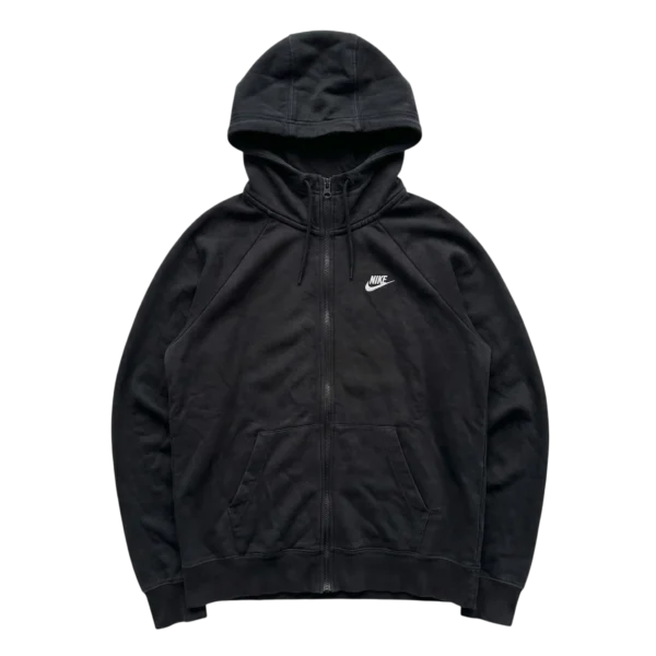 Nike Bluza Zip Up Mini Swoosh L Vintage Retro Streetwear - widok ogólny przód vintage