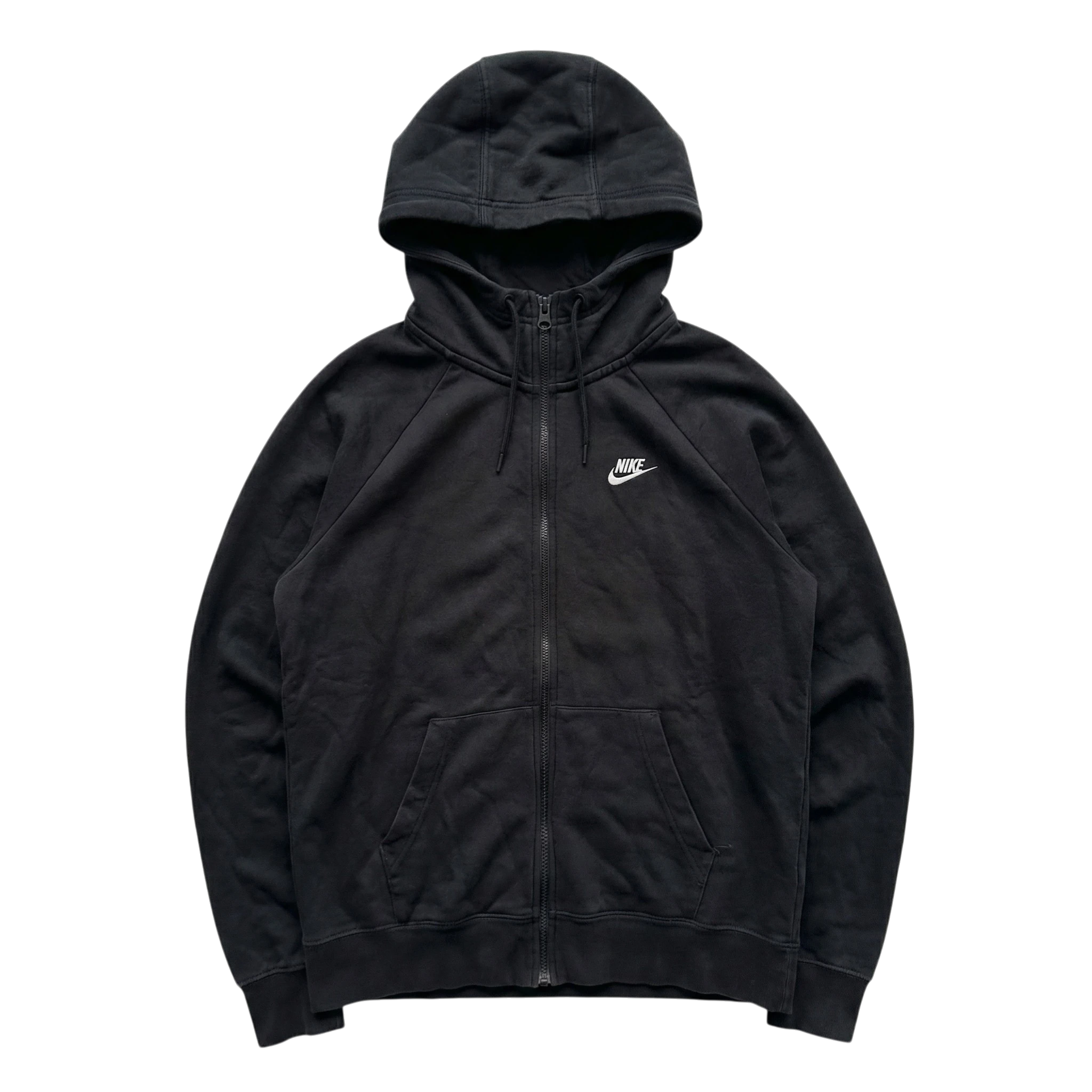 Nike Bluza Zip Up Mini Swoosh L Vintage Retro Streetwear - widok ogólny przód vintage