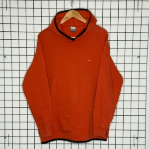 Nike Bluza z Kapturem Pomarańczowa XXL Vintage Streetwear - zdjęcie 2