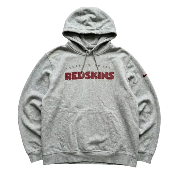 Nike Bluza z Kapturem Redskins NFL XXL Vintage - widok ogólny przód vintage