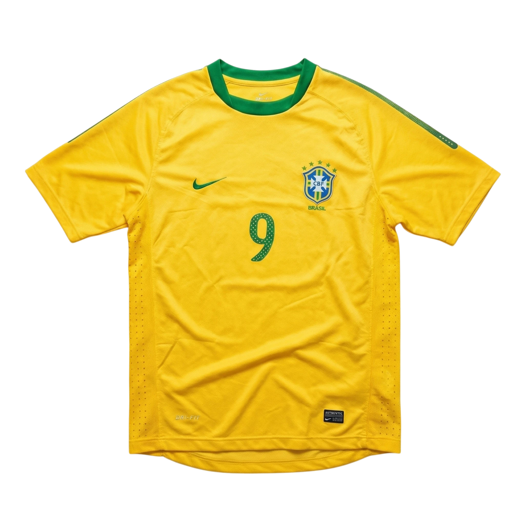 Nike Koszulka Brazylia Piłkarska Retro XL Vintage Streetwear - widok ogólny przód vintage
