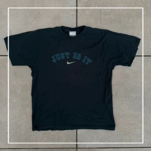 Nike Koszulka Just Do It Spellout L Vintage Streetwear - zdjęcie 2