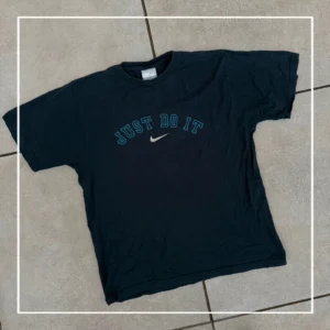Nike Koszulka Just Do It Spellout L Vintage Streetwear - zdjęcie 3