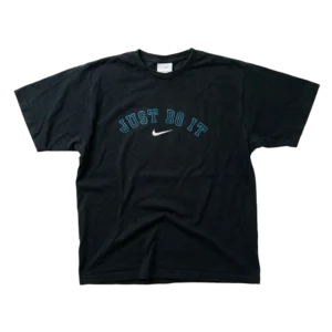 Nike Koszulka Just Do It Spellout L Vintage Streetwear - widok ogólny przód vintage
