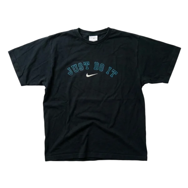 Nike Koszulka Just Do It Spellout L Vintage Streetwear - widok ogólny przód vintage
