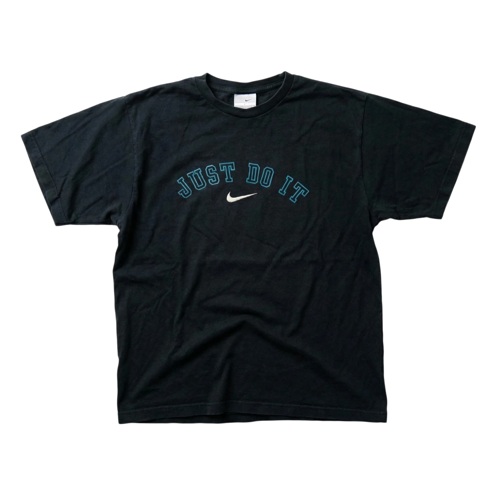 Nike Koszulka Just Do It Spellout L Vintage Streetwear - widok ogólny przód vintage