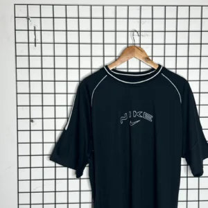 Nike Koszulka Spellout Logo L Vintage Streetwear Retro - zdjęcie 4