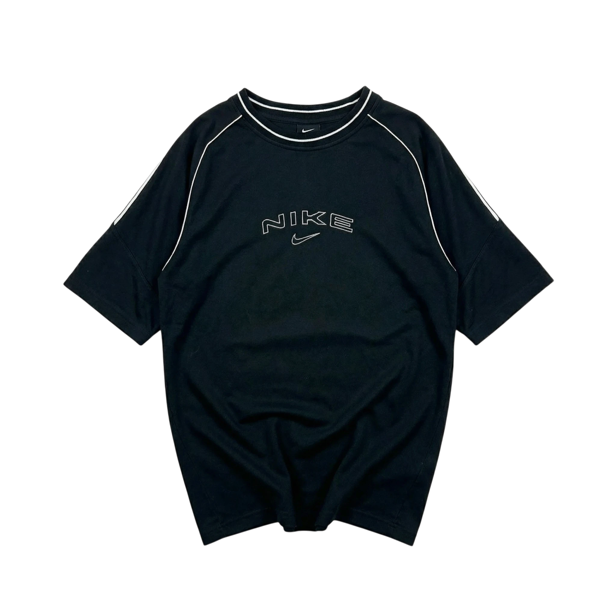 Nike Koszulka Spellout Logo L Vintage Streetwear Retro - widok ogólny przód vintage