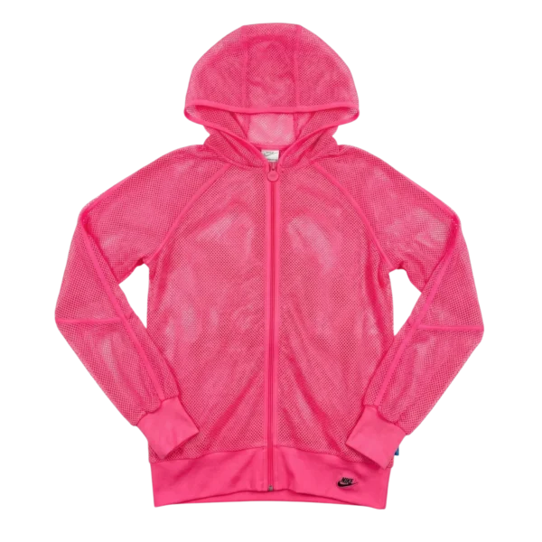 Nike Kurtka Nylonowa Light Y2K M Vintage Streetwear - widok ogólny przód vintage