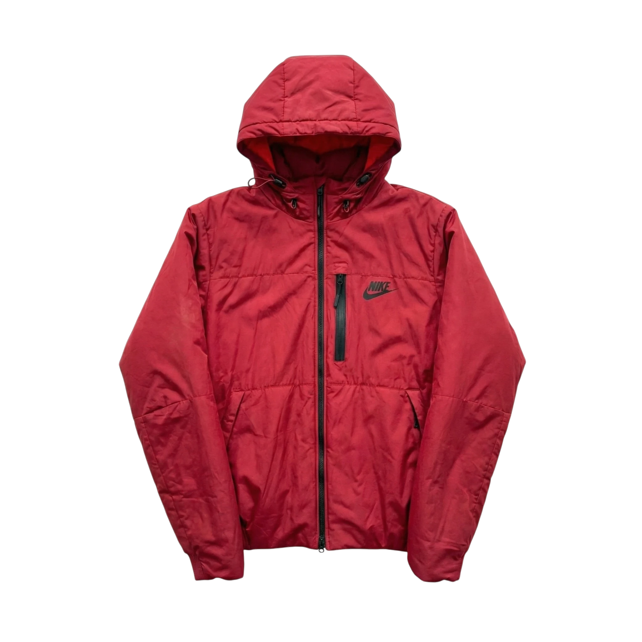 Nike Kurtka Ocieplana Tech Fleece XXXL Vintage Streetwear - widok ogólny przód vintage