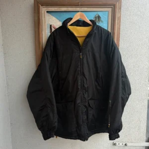 Nike Kurtka Polarowa Czarna XXL Vintage Streetwear - zdjęcie 2