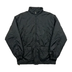 Nike Kurtka Polarowa Czarna XXL Vintage Streetwear - widok ogólny przód vintage