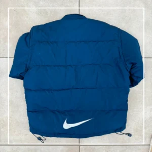 Nike Kurtka Puchowa Double Swoosh XXL Vintage Streetwear - zdjęcie 3