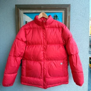 Nike Kurtka Puchowa Zimowa Ocieplana L Vintage Streetwear - zdjęcie 3