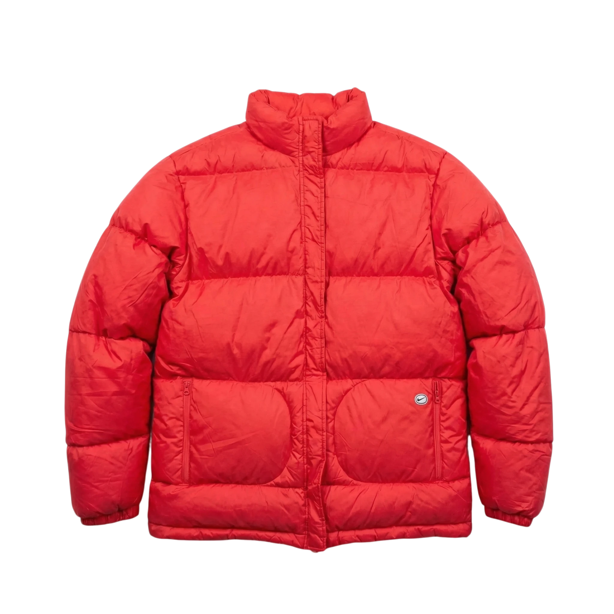 Nike Kurtka Puchowa Zimowa Ocieplana L Vintage Streetwear - widok ogólny przód vintage