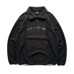 Nike Polar Bluza Spellout Logo XXL Vintage Streetwear - widok ogólny przód vintage