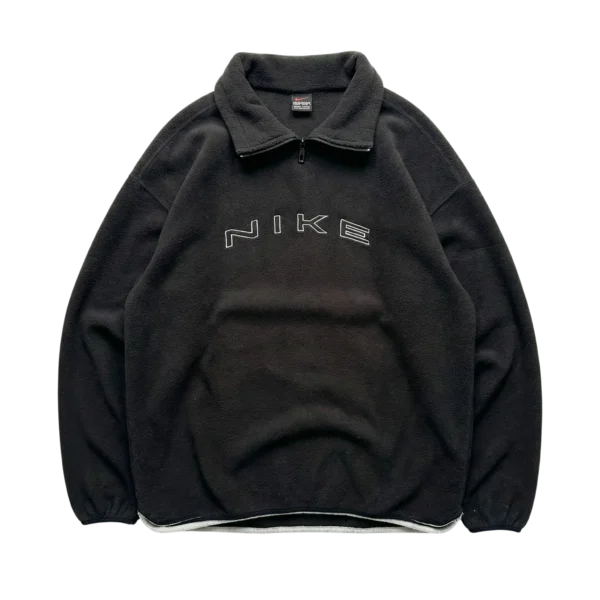 Nike Polar Bluza Spellout Logo XXL Vintage Streetwear - widok ogólny przód vintage