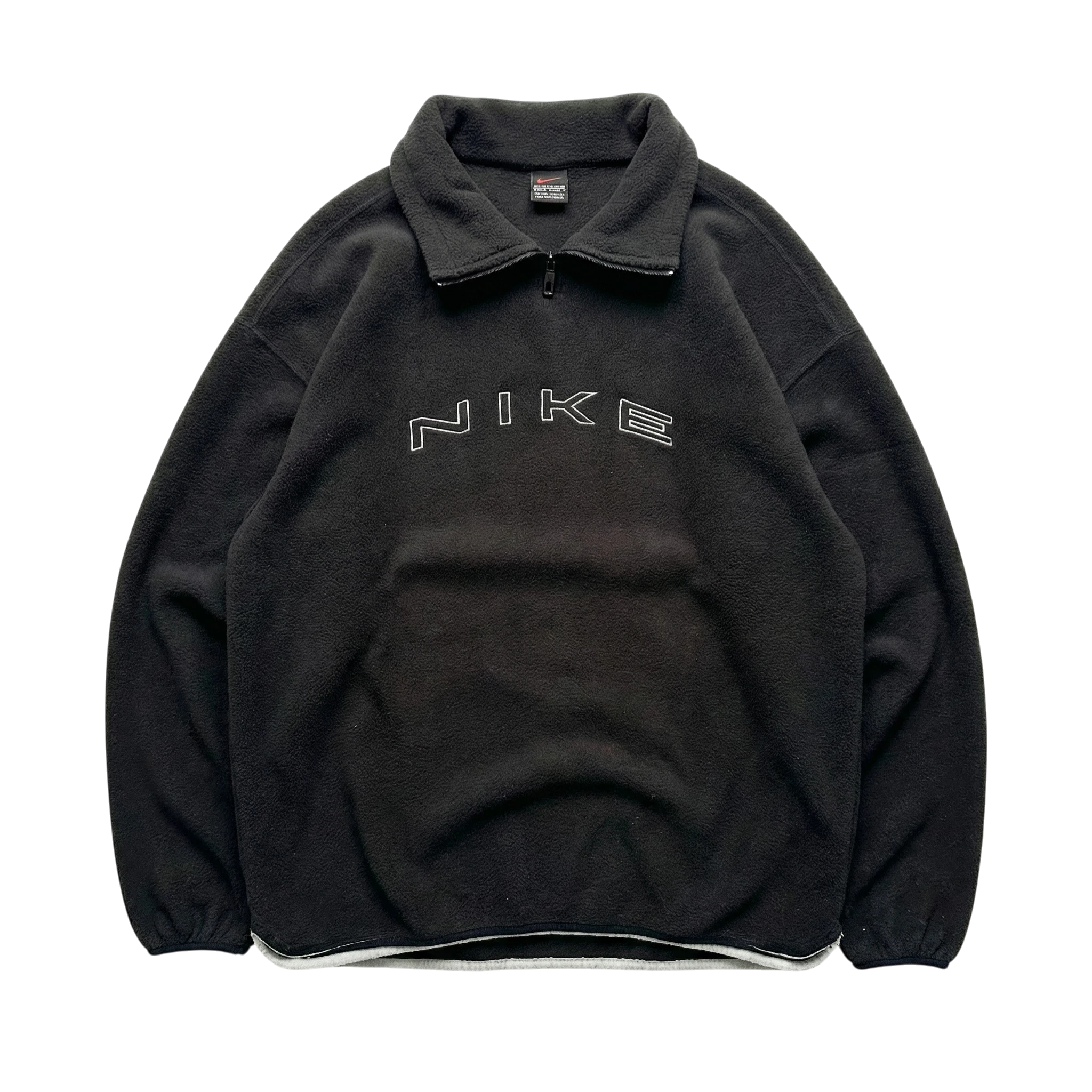 Nike Polar Bluza Spellout Logo XXL Vintage Streetwear - widok ogólny przód vintage