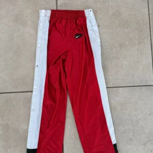 Nike Spodnie Dresowe Czerwone L Vintage Streetwear - zdjęcie 3