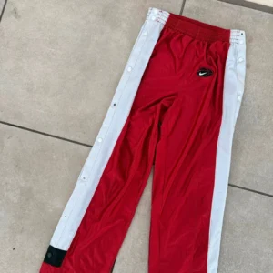 Nike Spodnie Dresowe Czerwone L Vintage Streetwear - zdjęcie 4