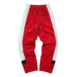 Nike Spodnie Dresowe Czerwone L Vintage Streetwear - widok ogólny przód vintage